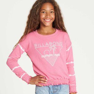 BILLABONG | Pink Makin' Waves Sweatshirt M